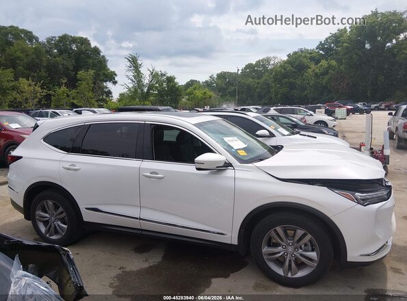 5J8YE1H38PL016899 2023 ACURA MDX Белый Вид щитка приборов