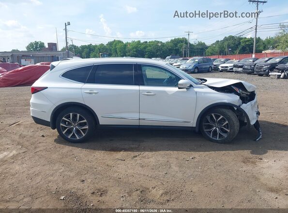 5J8YE1H40PL009759 2023 ACURA MDX White Սալոնի հետևի տեսք
