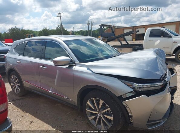 5J8YE1H48SL024521 2025 ACURA MDX Silver Widok wnętrza z tyłu