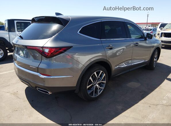 5J8YE1H4XPL037410 2023 ACURA MDX Gray Задня права чверть