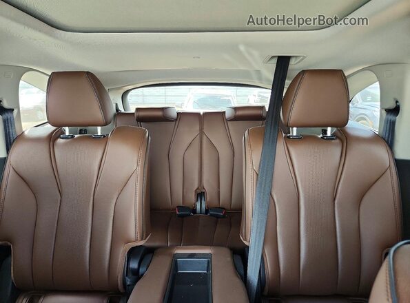 5J8YE1H80PL003169 2023 ACURA MDX White უკანა სავარძლების ხედი