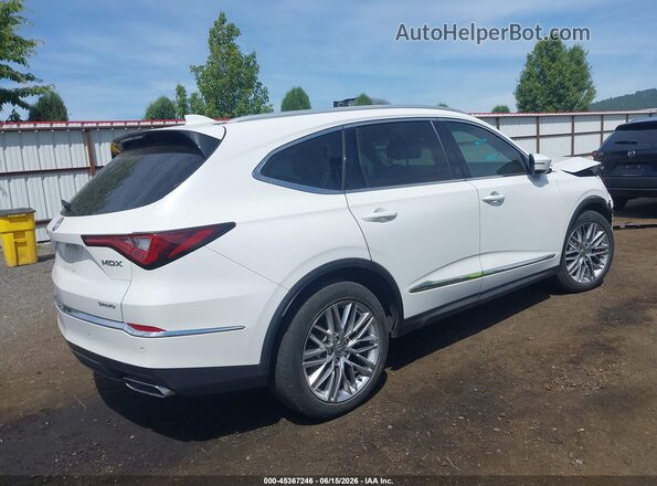 5J8YE1H83PL024789 2023 ACURA MDX White Trasero derecho