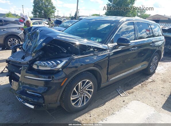 5LM5J0XC9NGL13283 2022 LINCOLN AVIATOR Black Front left