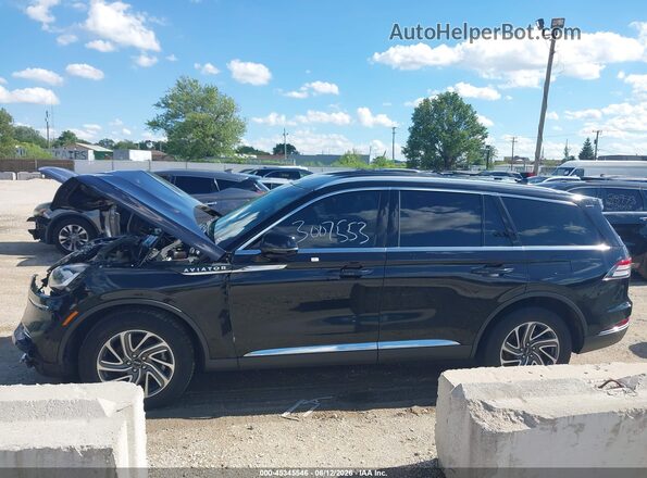 5LM5J0XC9NGL13283 2022 LINCOLN AVIATOR Black 360 interior view