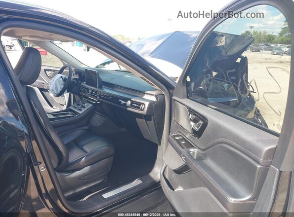5LM5J0XC9NGL13283 2022 LINCOLN AVIATOR Black Front interior view