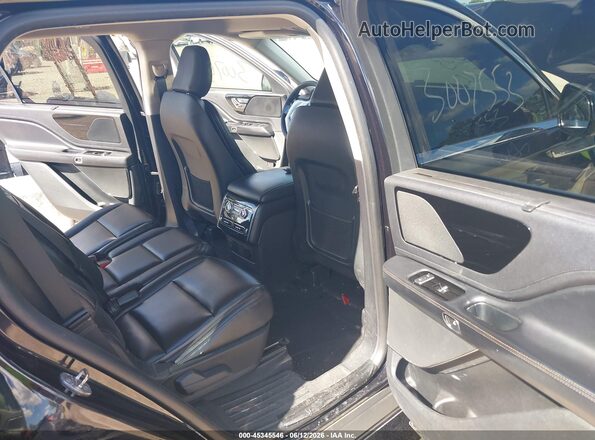 5LM5J0XC9NGL13283 2022 LINCOLN AVIATOR Black VIN sticker view