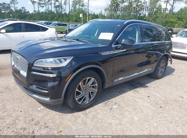 5LM5J6WC8MGL16372 2021 LINCOLN AVIATOR Black Front left