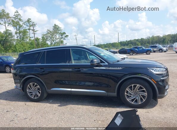 5LM5J6WC8MGL16372 2021 LINCOLN AVIATOR Black 360 interior view