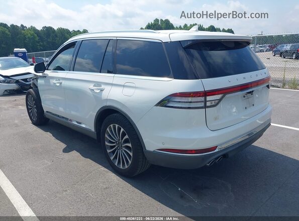 5LM5J7WC1LGL23670 2020 LINCOLN AVIATOR White უკანა მარცხენა