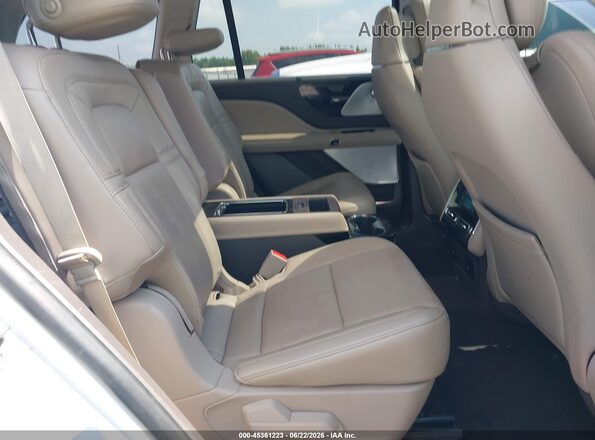5LM5J7WC1LGL23670 2020 LINCOLN AVIATOR White VIN კოდის სტიკერის ხედი