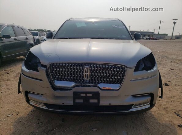 5LM5J7WC1MGL07938 2021 LINCOLN AVIATOR Gray Widok z przodu