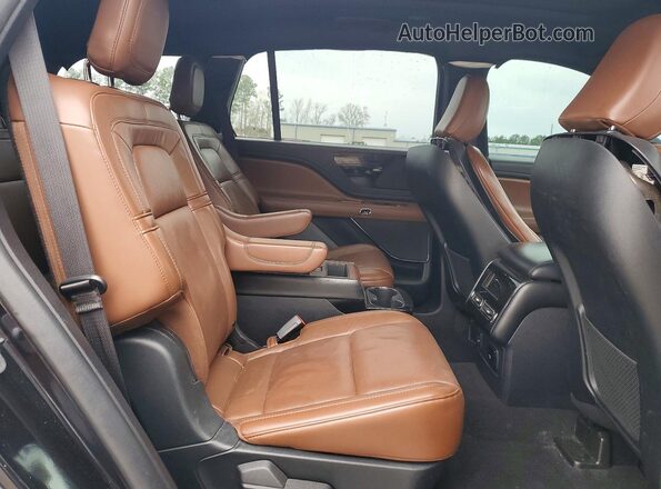 5LM5J7WC2MGL06782 2021 LINCOLN AVIATOR Black Вид задньої частини салону