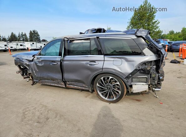 5LM5J7WC2NGL06153 2022 LINCOLN AVIATOR Gray Հետևի ձախ
