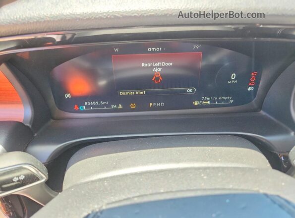 5LM5J7WC2RGL05445 2024 LINCOLN AVIATOR Black Instrument cluster view
