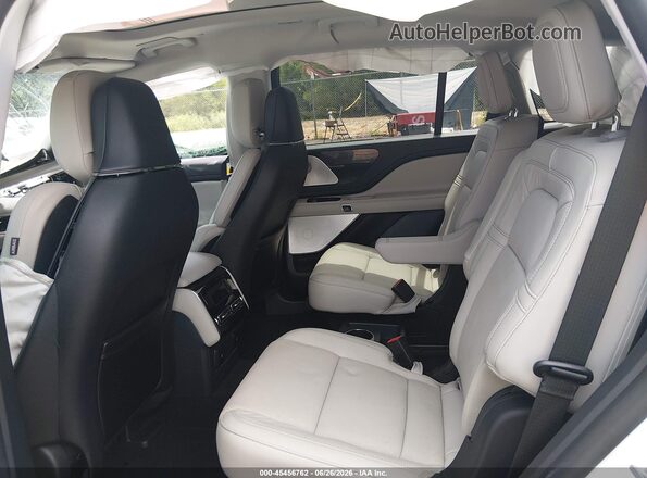5LM5J7WC3SGL21286 2025 LINCOLN AVIATOR White VIN sticker view