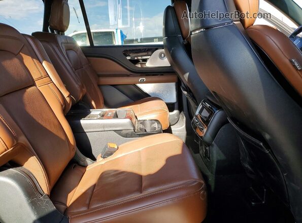 5LM5J7WC6MGL02492 2021 LINCOLN AVIATOR Gray Rear interior view