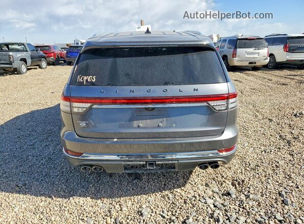 5LM5J7WC6MGL02492 2021 LINCOLN AVIATOR Gray Rear view