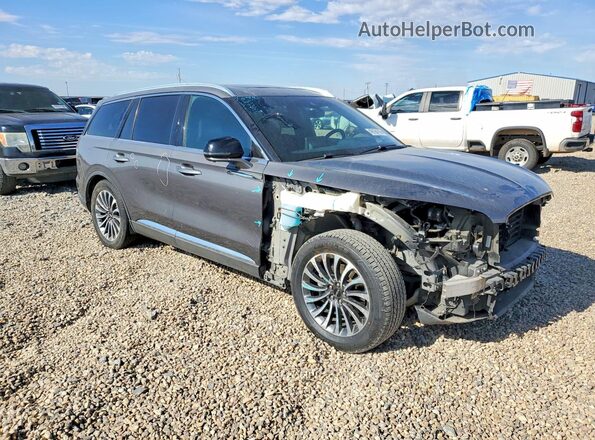 5LM5J7WC6MGL02492 2021 LINCOLN AVIATOR Gray Front right