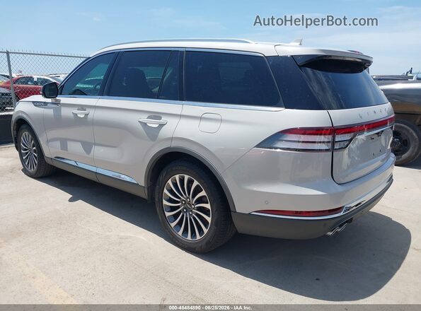 5LM5J7WC8LGL17512 2020 LINCOLN AVIATOR Champagne Rear left