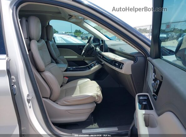 5LM5J7WC8LGL17512 2020 LINCOLN AVIATOR Champagne Front interior view