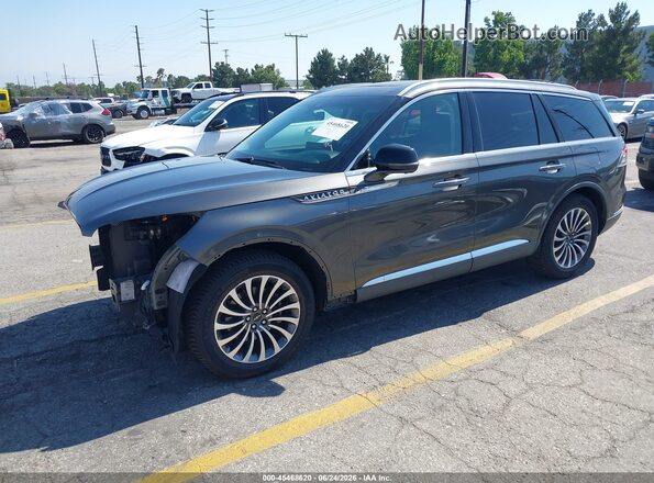 5LM5J7WC9LGL17146 2020 LINCOLN AVIATOR Gray Front left