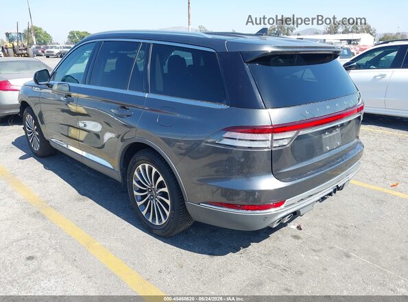 5LM5J7WC9LGL17146 2020 LINCOLN AVIATOR Gray Rear left