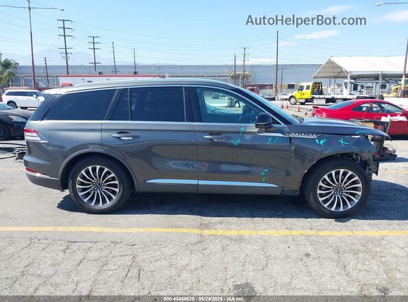 5LM5J7WC9LGL17146 2020 LINCOLN AVIATOR Gray 360 interior view