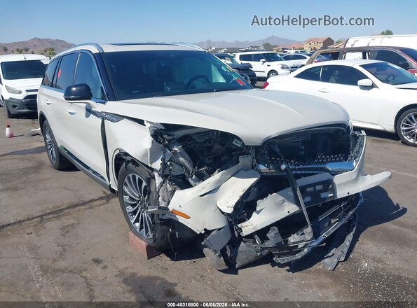 5LM5J7WC9NGL01600 2022 LINCOLN AVIATOR White Vista frontal
