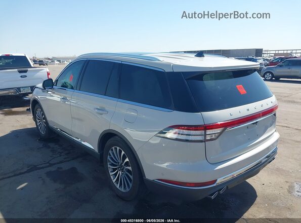 5LM5J7WC9NGL01600 2022 LINCOLN AVIATOR White Trasero izquierdo