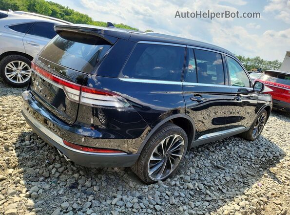 5LM5J7XC0PGL07920 2023 LINCOLN AVIATOR Black Rear right