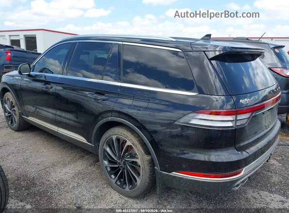 5LM5J7XC0PGL07965 2023 LINCOLN AVIATOR Black Tył lewy
