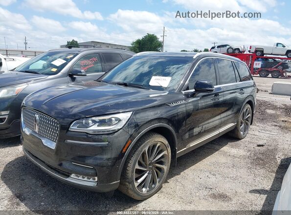 5LM5J7XC0PGL07965 2023 LINCOLN AVIATOR Black Przód lewy