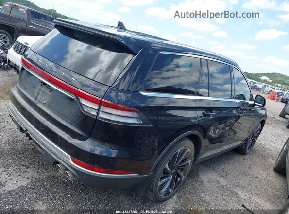 5LM5J7XC0PGL07965 2023 LINCOLN AVIATOR Black Widok wnętrza z tyłu