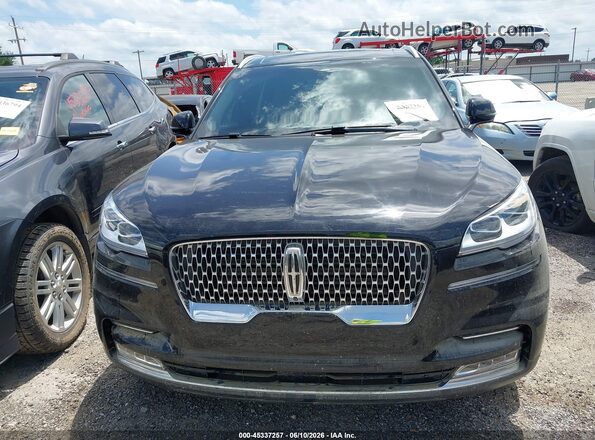 5LM5J7XC0PGL07965 2023 LINCOLN AVIATOR Black Widok zestawu wskaźników