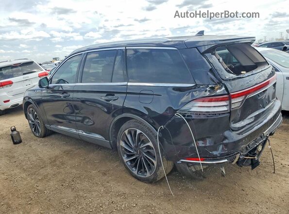 5LM5J7XC1MGL11518 2021 LINCOLN AVIATOR Black Задня ліва чверть