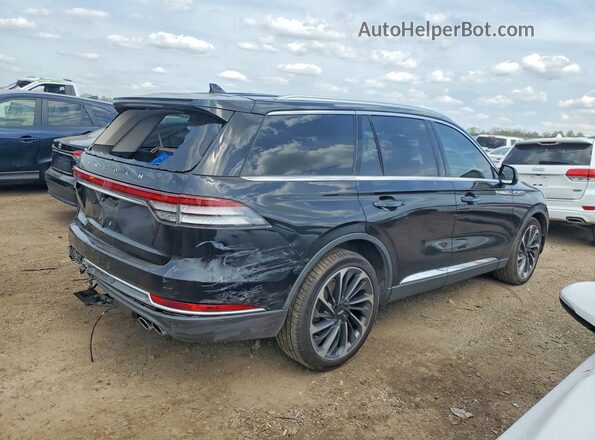5LM5J7XC1MGL11518 2021 LINCOLN AVIATOR Black Задня права чверть