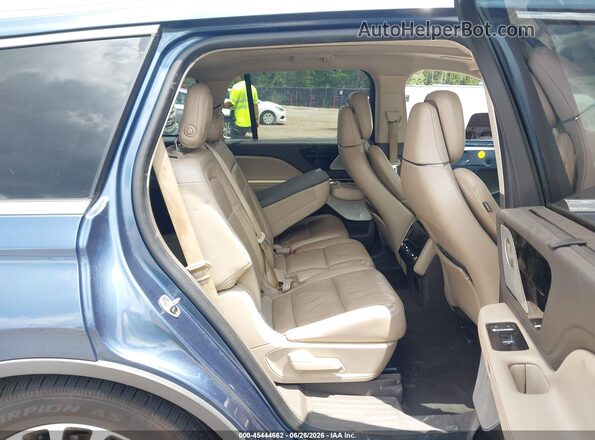 5LM5J7XC2LGL16340 2020 LINCOLN AVIATOR Blue VIN კოდის სტიკერის ხედი