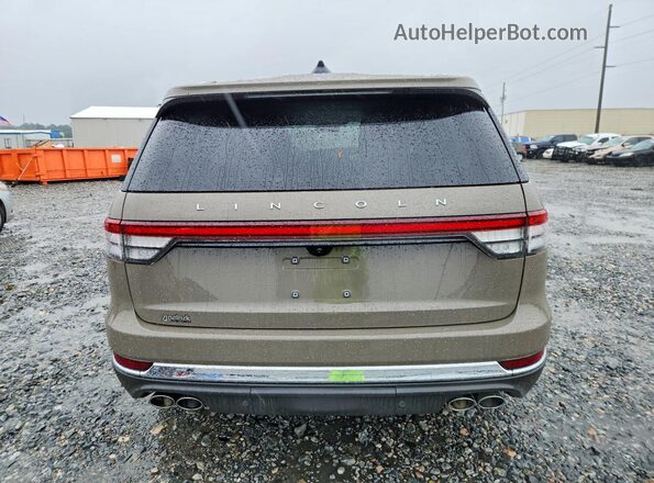 5LM5J7XC2SGL17082 2025 LINCOLN AVIATOR Brown Vista trasera