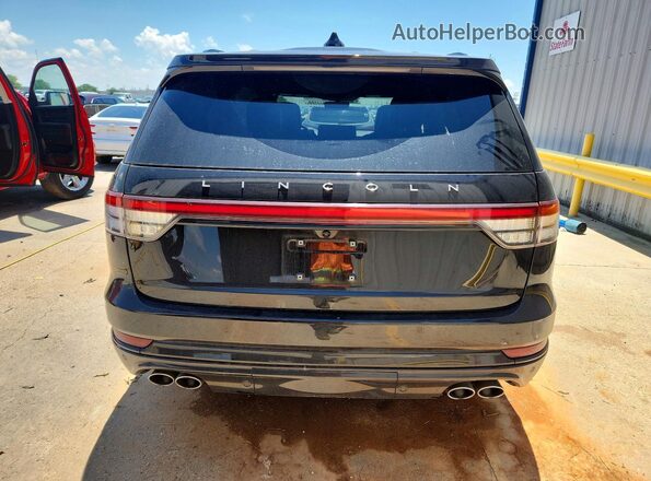 5LM5J7XC2SGL18930 2025 LINCOLN AVIATOR Black Հետևի տեսք