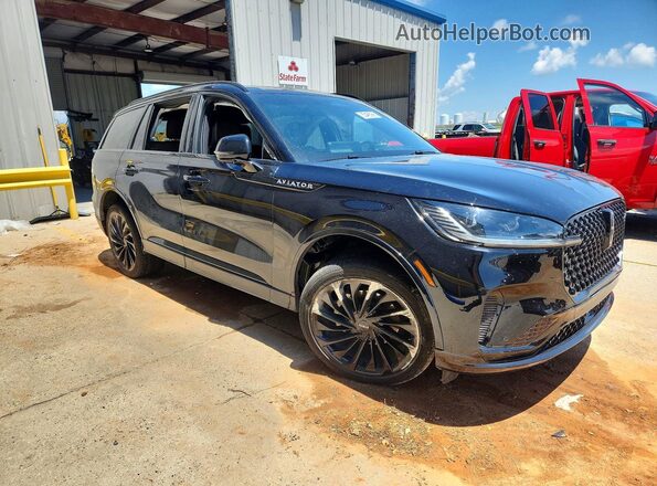 5LM5J7XC2SGL18930 2025 LINCOLN AVIATOR Black Առջևի աջ