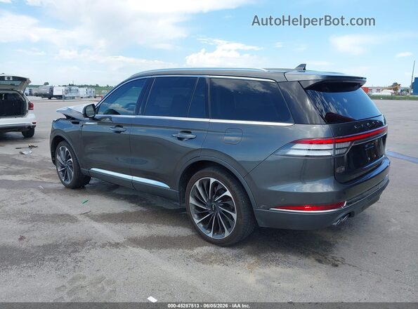 5LM5J7XC3LGL18498 2020 LINCOLN AVIATOR Gray Rear left