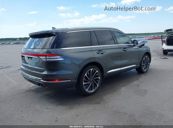 5LM5J7XC3LGL18498 2020 LINCOLN AVIATOR Gray Rear right