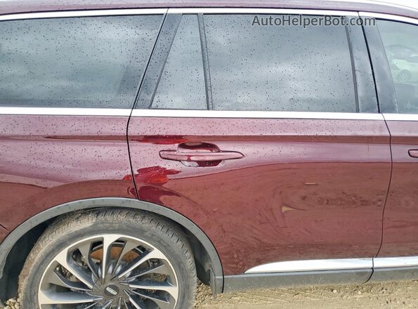 5LM5J7XC3MGL12881 2021 LINCOLN AVIATOR Maroon 