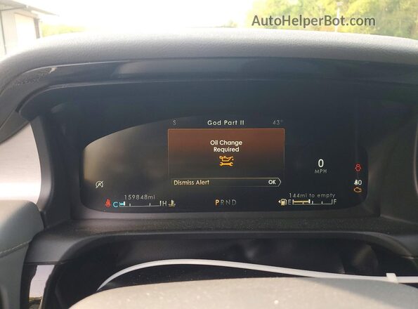 5LM5J7XC4LGL17974 2020 LINCOLN AVIATOR White Սարքավորումների վահանակի տեսք