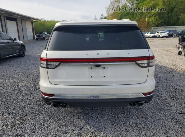 5LM5J7XC4LGL17974 2020 LINCOLN AVIATOR White Հետևի տեսք