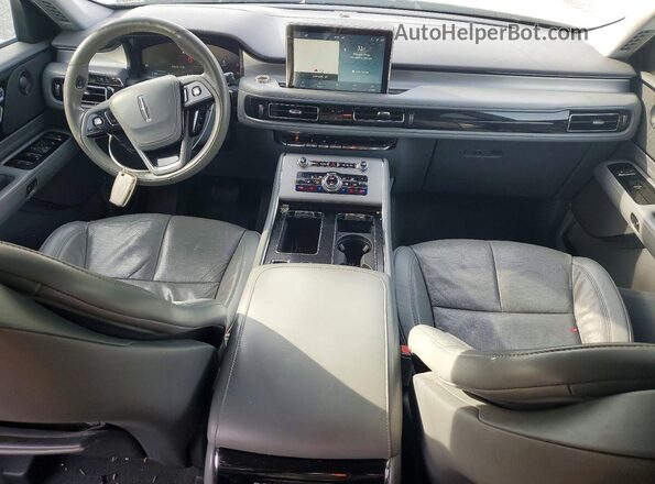 5LM5J7XC4LGL17974 2020 LINCOLN AVIATOR White Առջևի վահանակի տեսք