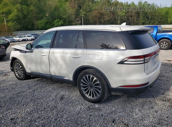 5LM5J7XC4LGL17974 2020 LINCOLN AVIATOR White Հետևի ձախ