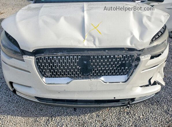 5LM5J7XC4LGL17974 2020 LINCOLN AVIATOR White Շարժիչի բաժամունքի տեսք