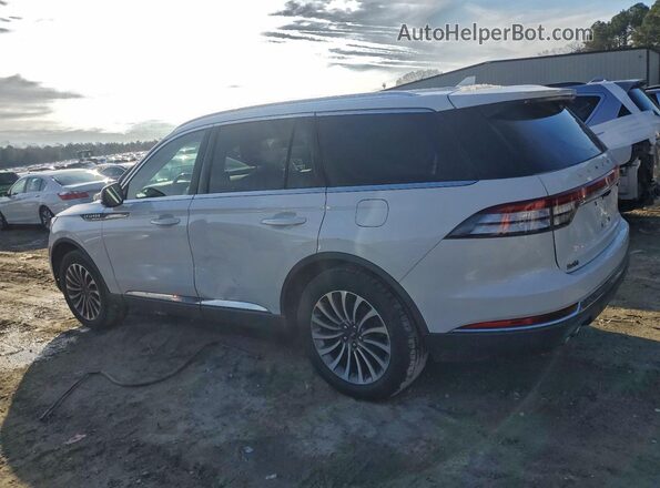 5LM5J7XC4LGL22415 2020 LINCOLN AVIATOR Белый Задняя левая четверть