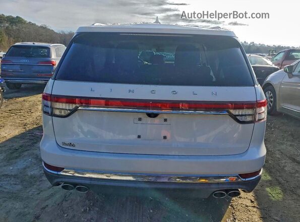 5LM5J7XC4LGL22415 2020 LINCOLN AVIATOR Белый Вид сзади